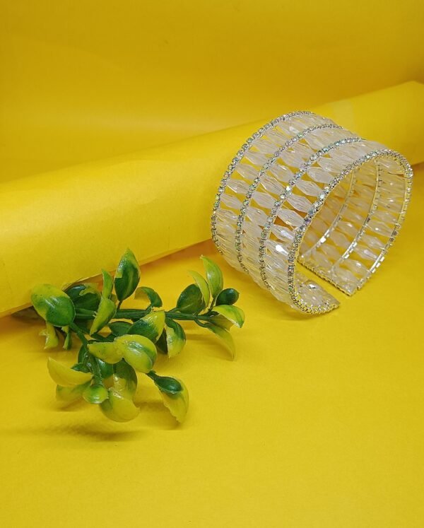 Radiance Crystal Cuff Bracelet