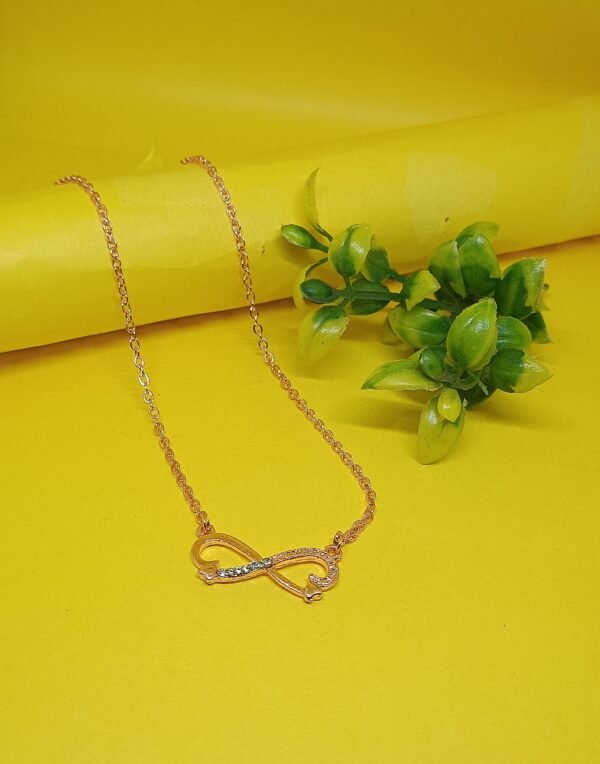Infinity Grace Rose Gold Locket