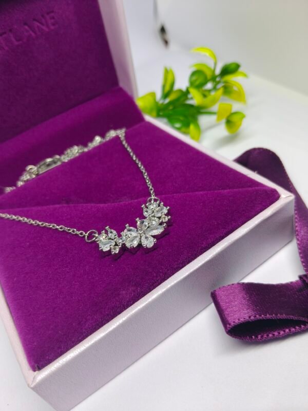 Silver Flower Necklace