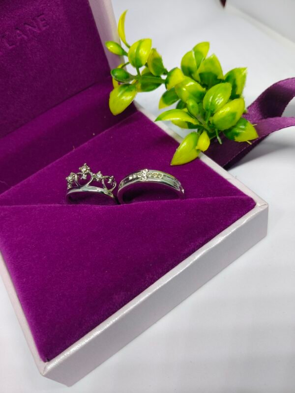 King Queen Couple Ring